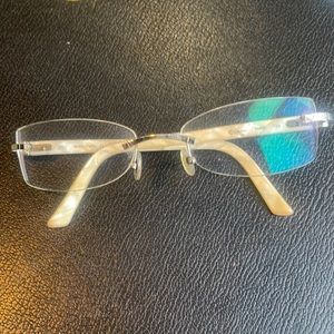 IN SEARCH OF Cartier white/any color replacement temple parts for these frames!